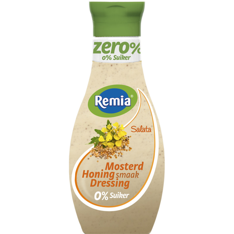 Een afbeelding van Remia Mosterd honing dressing zero%