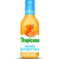 Een afbeelding van Tropicana Orange without pulp bel