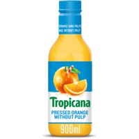 Een afbeelding van Tropicana Orange without pulp bel