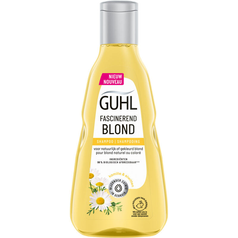 Een afbeelding van Guhl Colorshine blond shampoo