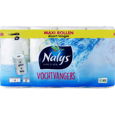 pdp-image-Nalys Vochtvangers keukenpapier 4=8 rol