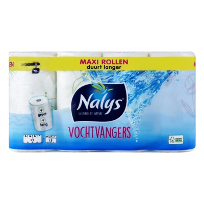 pdp-image-Nalys Vochtvangers keukenpapier 4=8 rol