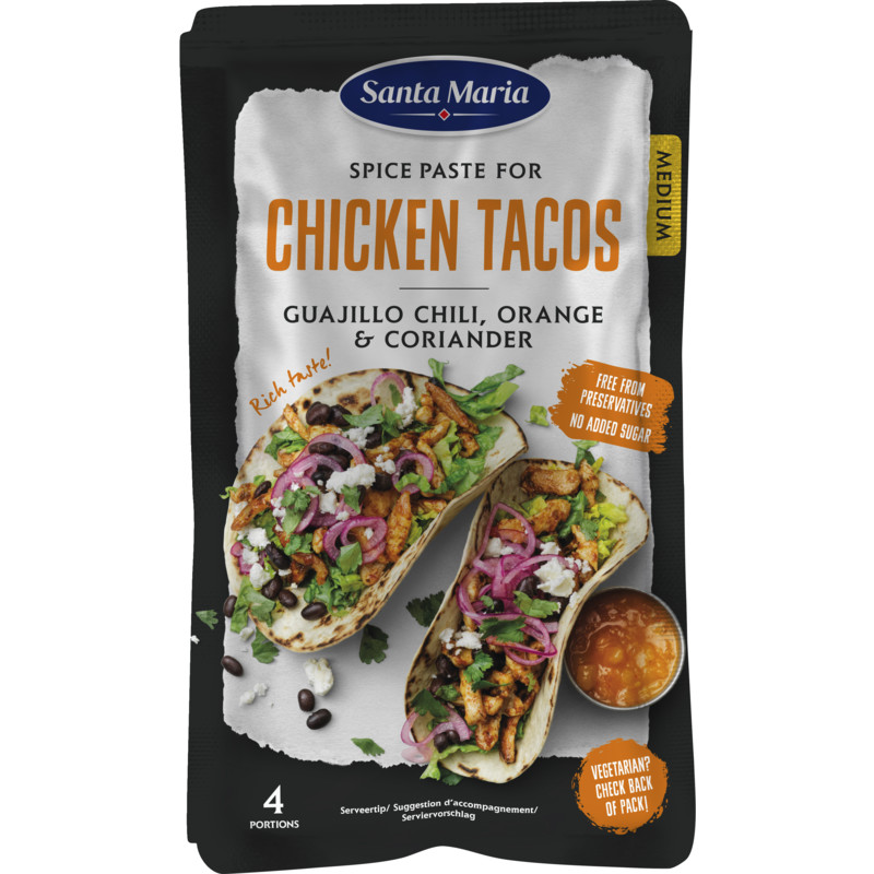 Een afbeelding van Santa Maria Spice paste for chicken tacos