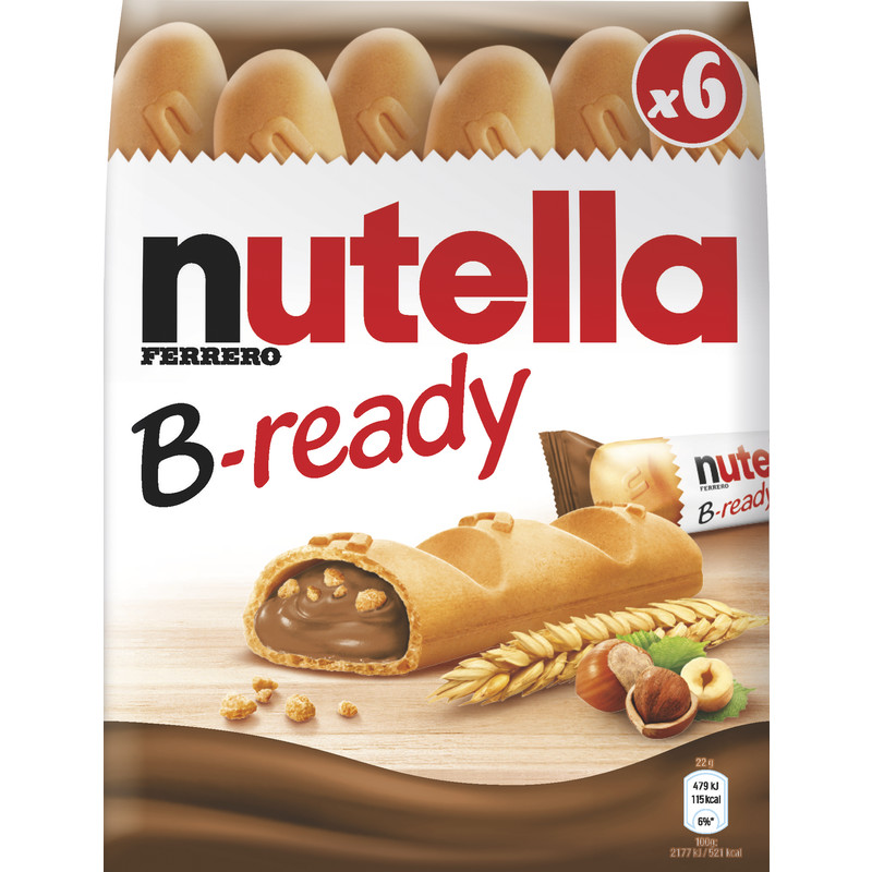 B ready nutella Ferrero Nutella