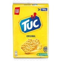 Een afbeelding van Tuc Original crackers 3-pack
