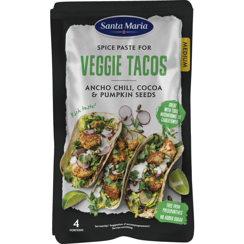 Een afbeelding van Santa Maria Spice paste for veggie tacos