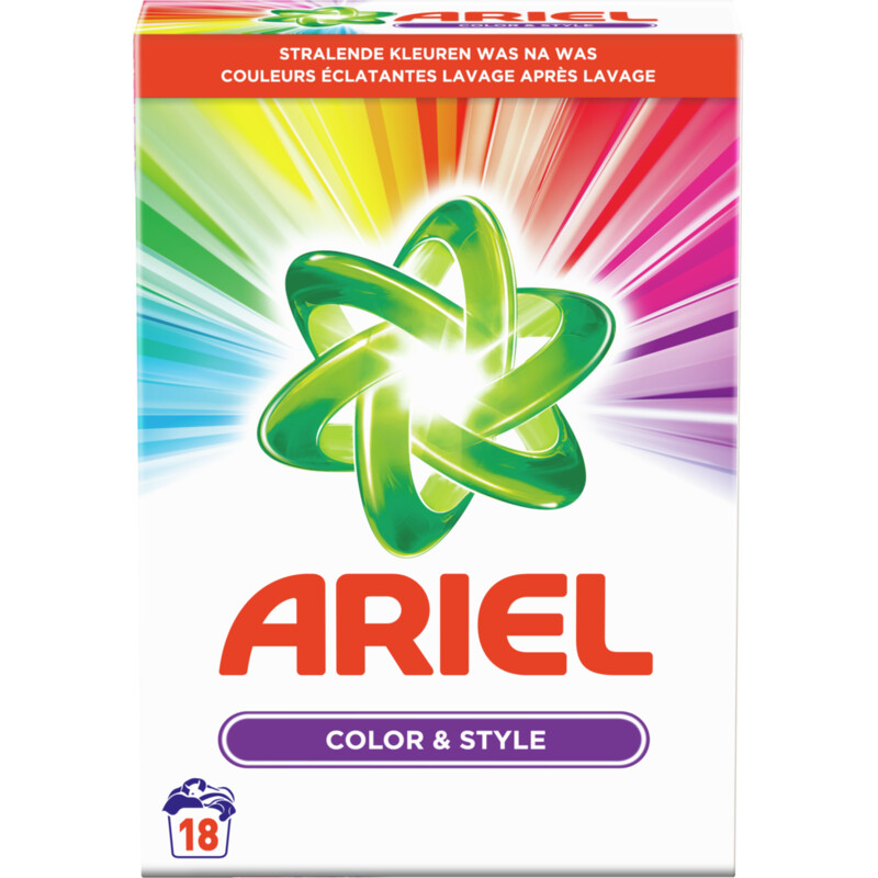 Een afbeelding van Ariel Color & style waspoeder