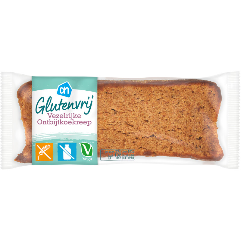AH Glutenvrij Vezelrijke ontbijtkoekreep bestellen Albert Heijn