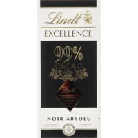 Een afbeelding van Lindt Excellence tablet puur noir absolu 99%