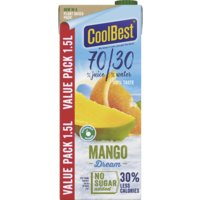Een afbeelding van CoolBest 70/30 Mango dream