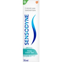 Een afbeelding van Sensodyne Deep clean gel tandpasta