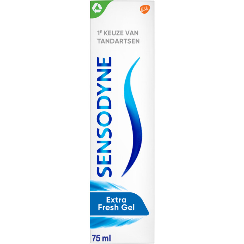 Een afbeelding van Sensodyne Extra fresh gel tandpasta