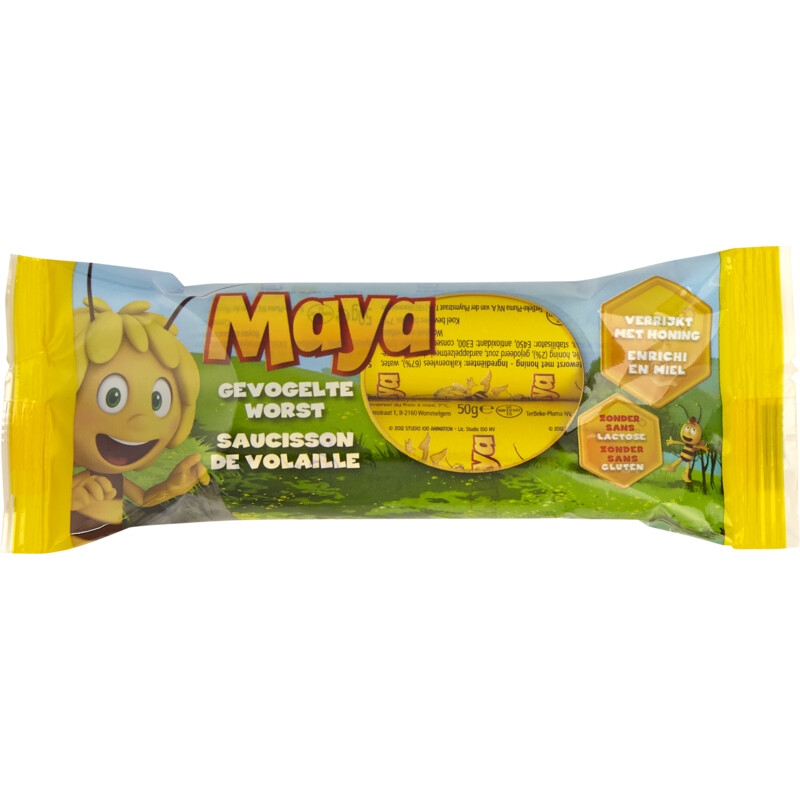 Een afbeelding van Maya de Bij Maya de bij gevogelte worst bel
