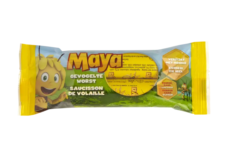 Maya de Bij Maya de bij gevogelte worst bel