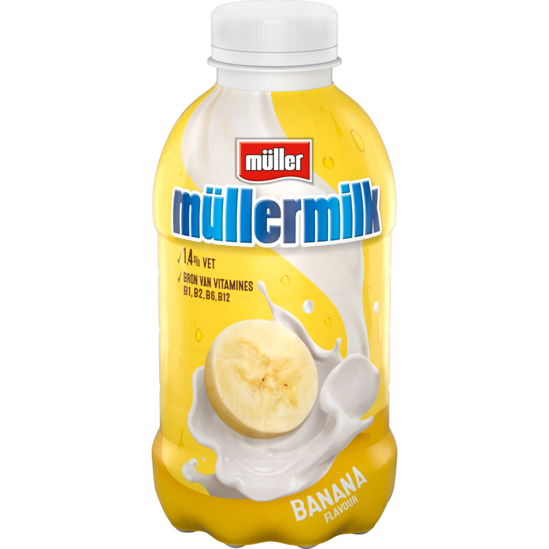 Een afbeelding van Müller Mullermilk banaan