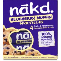 Een afbeelding van Nakd. Blueberry muffin bars