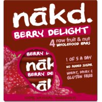 Een afbeelding van Nakd. Berry delight bars