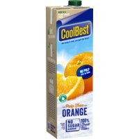 Een afbeelding van CoolBest Premium orange zonder vruchtvlees
