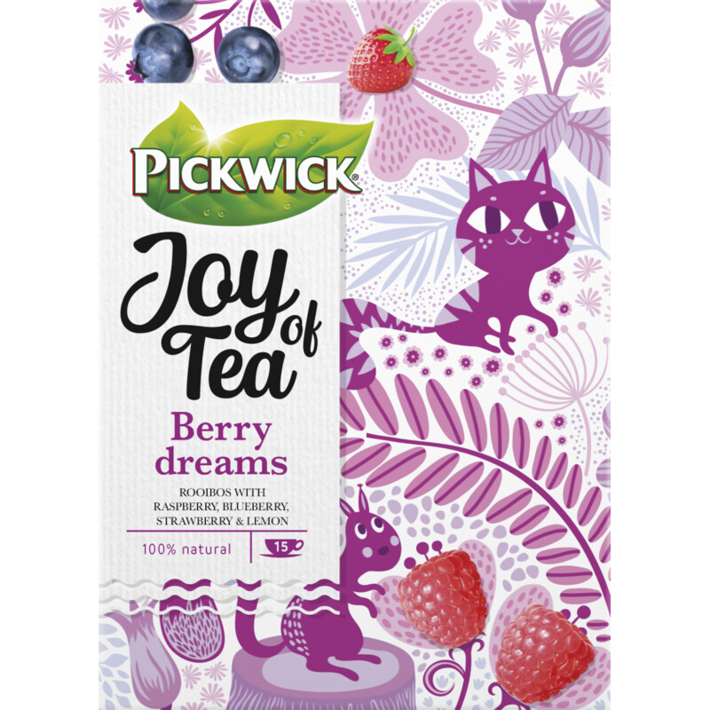 Pickwick Joy of tea berry dreams fruit thee bestellen ah.nl
