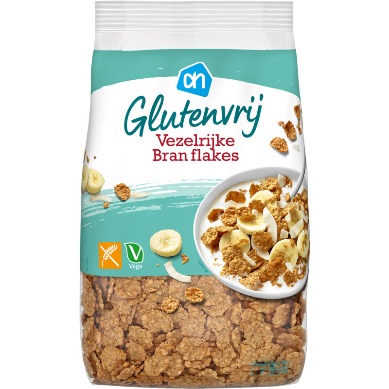AH Glutenvrij Vezelrijke bran flakes reserveren Albert Heijn