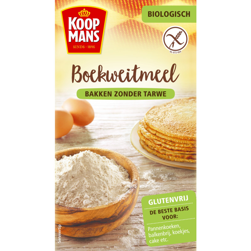 Een afbeelding van Koopmans Boekweitmeel glutenvrij bio