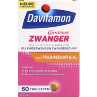 Een afbeelding van Davitamon Compleet zwanger tabletten