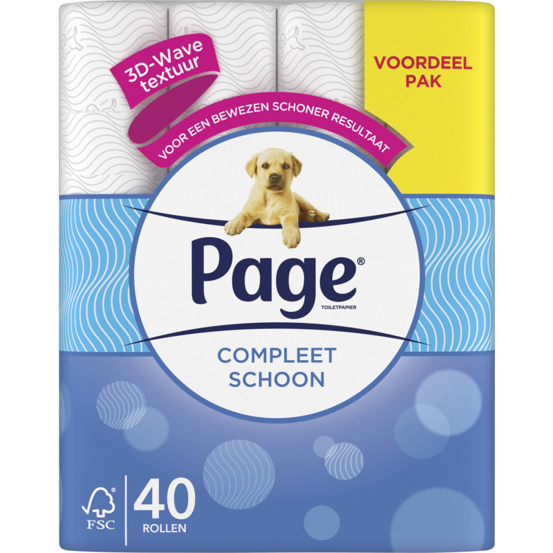 Een afbeelding van Page Compleet schoon toiletpapier