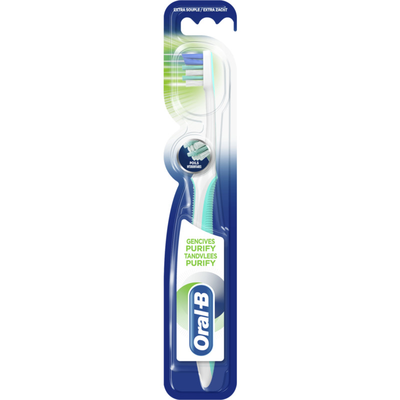Een afbeelding van Oral-B Purify tandenborstel extra zacht