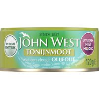 Een afbeelding van John West Tonijnmoot vleugje olijfolie