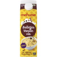 Een afbeelding van Melkunie Bolletjes vanillevla crunchy