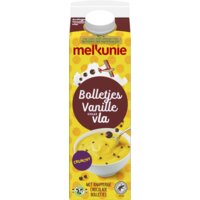 Een afbeelding van Melkunie Bolletjes vanillevla crunchy