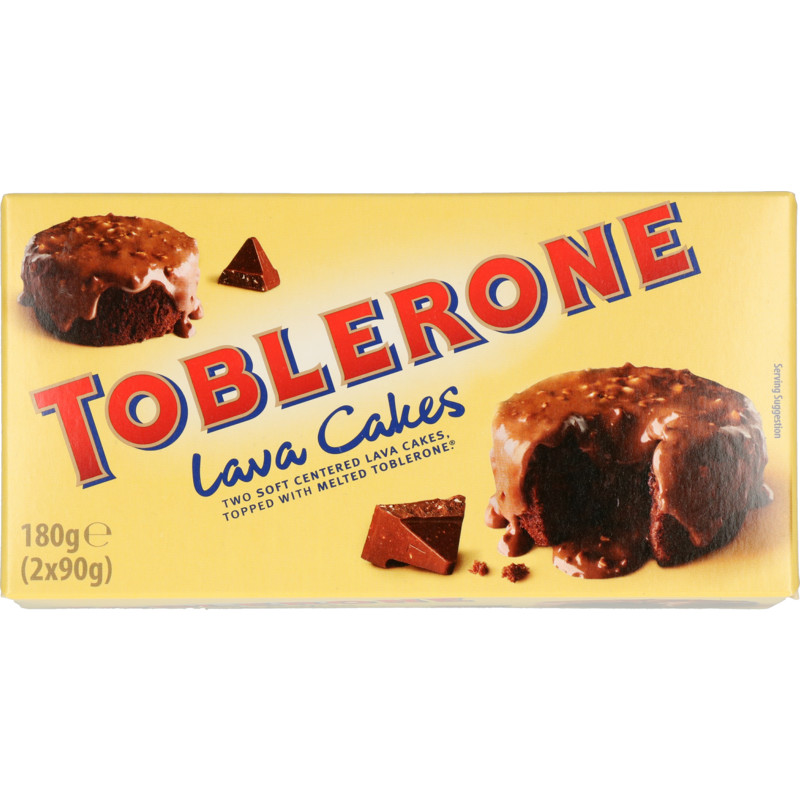 Een afbeelding van Toblerone Lavacake