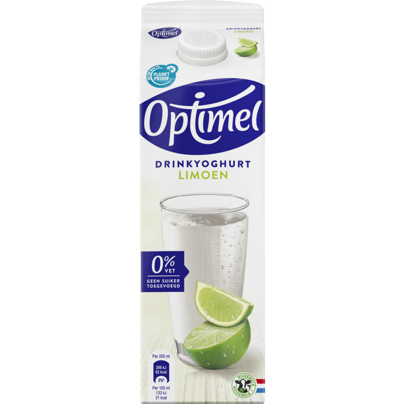 Een afbeelding van Optimel Drinkyoghurt limoen