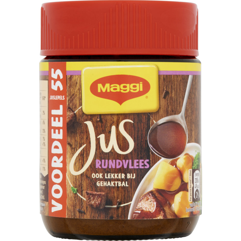 Een afbeelding van Maggi Jus rundvlees voordeel