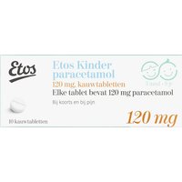 Een afbeelding van Etos Kinderparacetamol kauwtabletten 120 mg