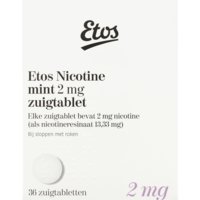 Afbeelding van Etos Nicotine zuigtabletten mint 2 mg