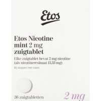 Een afbeelding van Etos Nicotine zuigtabletten mint 2 mg
