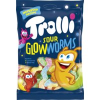 Een afbeelding van Trolli Sour glowworms
