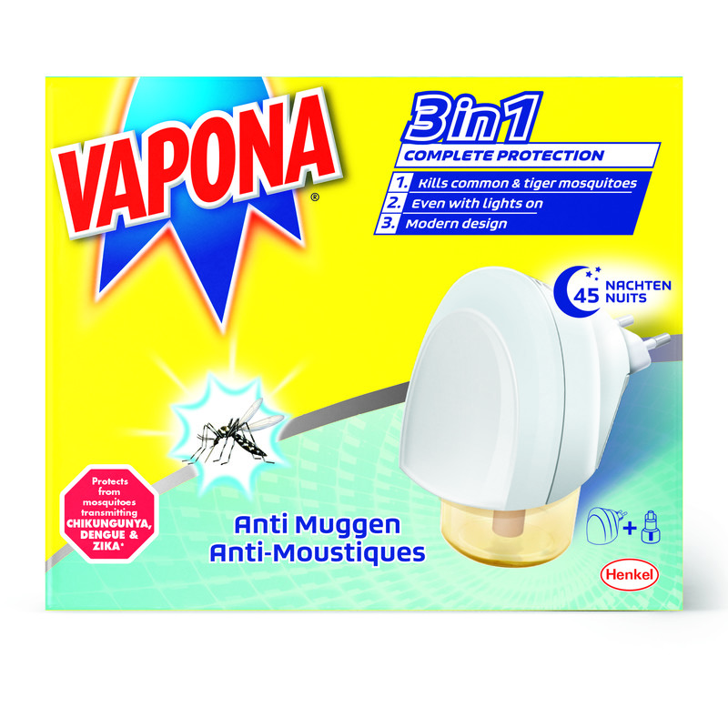 Een afbeelding van Vapona Anti-mug electrisch apparaat met vulling