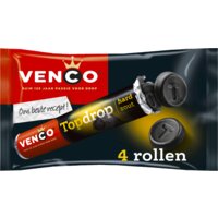 Een afbeelding van Venco Topdrop hard zout 4-pack