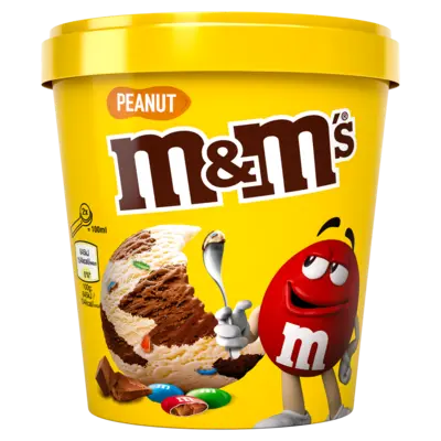 pdp-image-M&M'S Pinda chocolade roomijs in beker