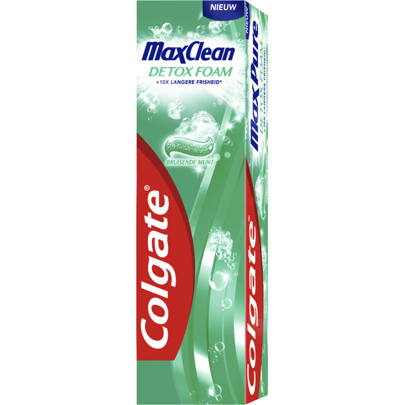 Colgate Max Pure detox foam tp bestellen | Albert Heijn