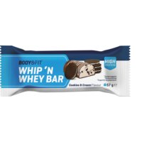 Een afbeelding van Body & Fit Whip n whey bars cookie&cream