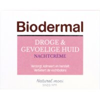 Een afbeelding van Biodermal Droge & gevoelige huid nachtcrème