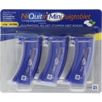 Een afbeelding van Niquitin Minizuigtabletten 1.5mg stoppen roken