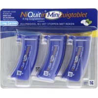 Een afbeelding van Niquitin Minizuigtabletten 4mg  stoppen met roken
