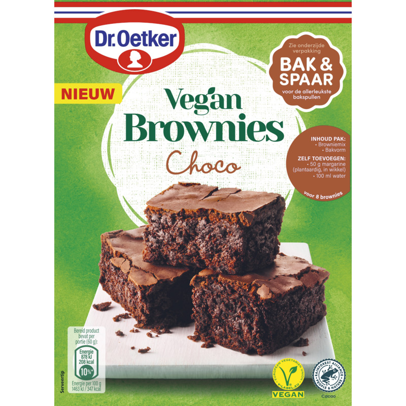 Dr. Vegan brownies choco bestellen Albert Heijn