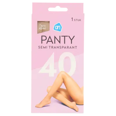 pdp-image-AH Panty semi transparant teint maat 42-44