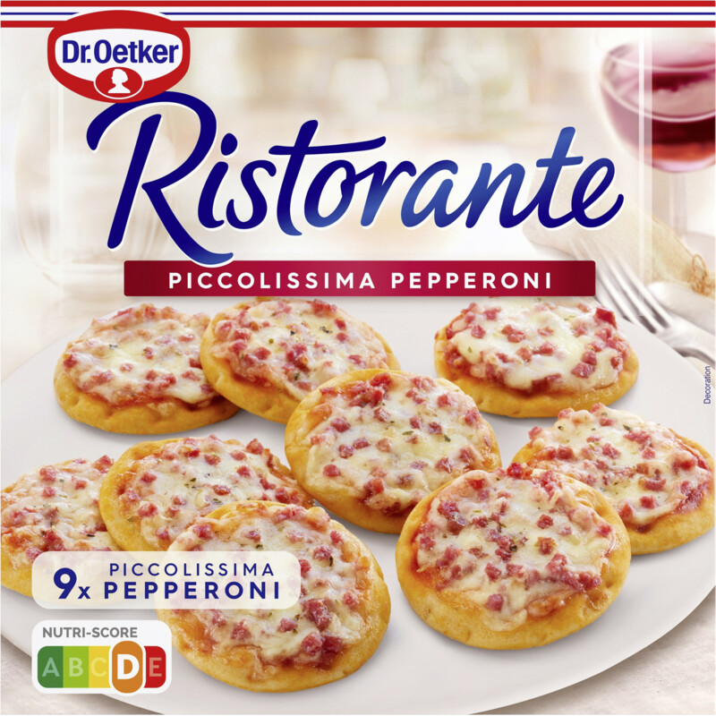 Een afbeelding van Dr. Oetker Ristorante piccolissima pepperoni