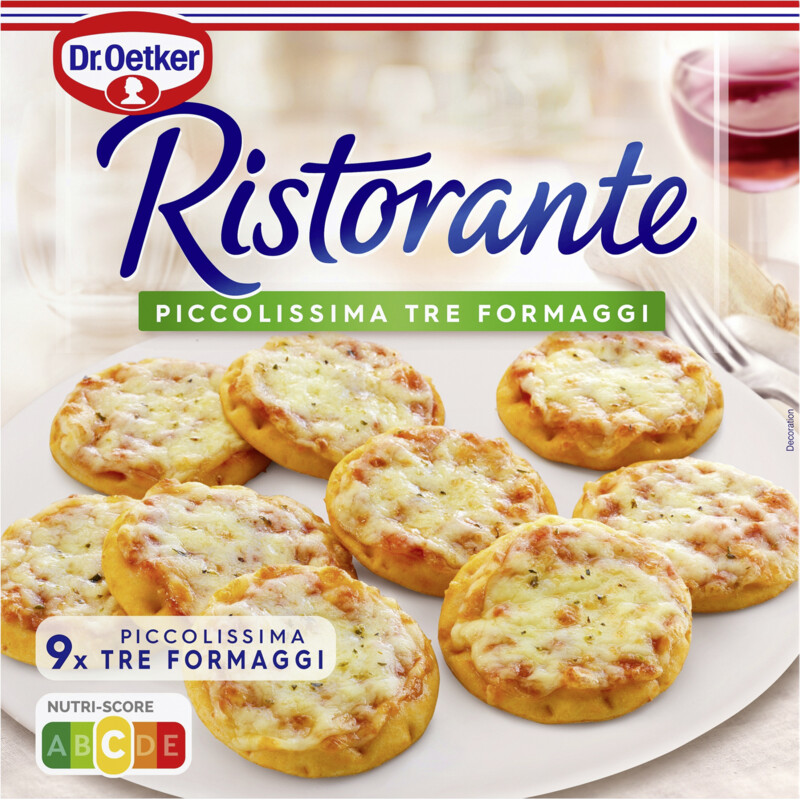 Een afbeelding van Dr. Oetker Ristorante piccolissima tre formaggi